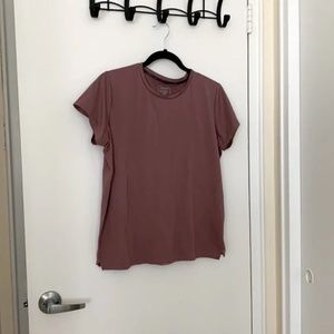 Pink ASICS Workout Shirt